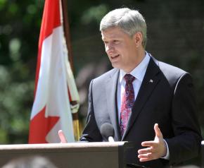 Canadian Prime Minister Stephen Harper