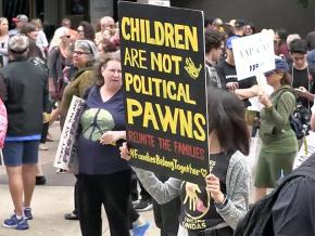 Thousands came out in San Diego to protest Trump’s policy